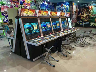 双人街机 游戏机 摇杆电玩城设备 家用怀旧大型格斗机